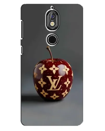 Чехол для Nokia 7 с картинкой «Красное яблоко LV»
