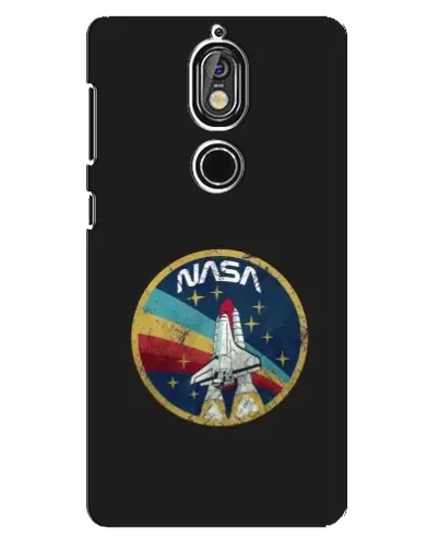 Чохол для Nokia 7 з картинкою «NASA — емблема місії»
