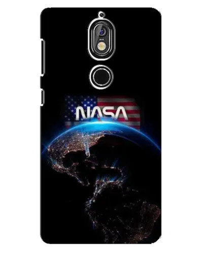 Чохол для Nokia 7 з картинкою «Земля з космосу NASA»