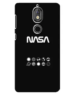 Чохол для Nokia 7 з картинкою «NASA — технічний принт»