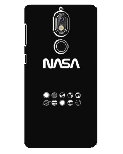 Чохол для Nokia 7 з картинкою «NASA — технічний принт»