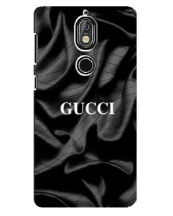 Чехол для Nokia 7 с картинкой «Gucci — шелковые волны» Чехол для Nokia 7 с картинкой «Gucci — шелковые волны»