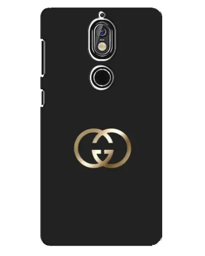 Чехол для Nokia 7 с картинкой «Минимализм Gucci»