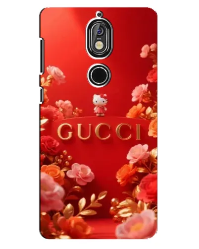 Чехол для Nokia 7 с картинкой «Gucci — золотой сад»