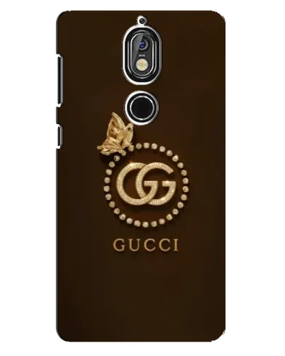 Чехол для Nokia 7 с картинкой «Gucci — золотая бабочка»