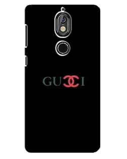 Чехол для Nokia 7 с картинкой «Gucci — красный градиент»