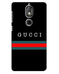 Чехол для Nokia 7 с картинкой «Gucci — красный пояс»