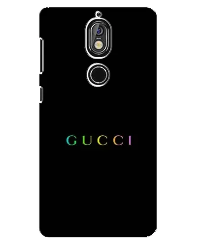 Чехол для Nokia 7 с картинкой «Gucci — неоновый минимализм» Чехол для Nokia 7 с картинкой «Gucci — неоновый минимализм»