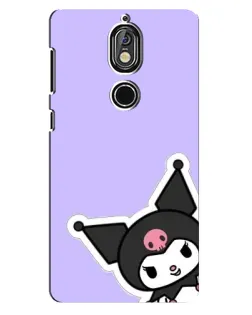 Чехол для Nokia 7 с картинкой «Забавная Kuromi»