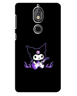 Чехол для Nokia 7 с картинкой «Электрическая Kuromi»