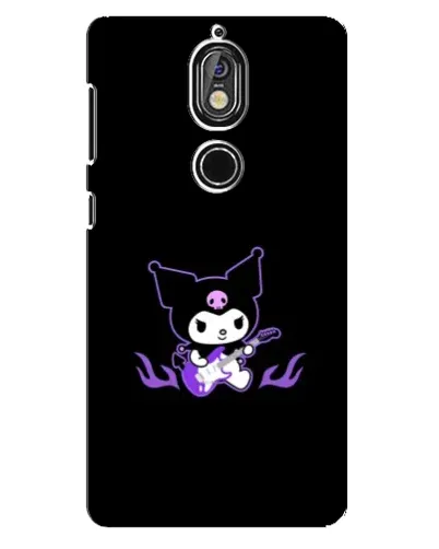 Чехол для Nokia 7 с картинкой «Электрическая Kuromi»