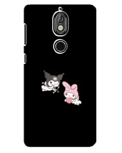 Чехол для Nokia 7 с картинкой «My Melody и Kuromi»