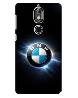 Чохол для Nokia 7 з картинкою «BMW — неонове сяйво» Чохол для Nokia 7 з картинкою «BMW — неонове сяйво»