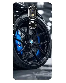 Чохол для Nokia 7 з картинкою «Колесо BMW зблизька»