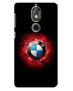 Чохол для Nokia 7 з картинкою «Логотип BMW — спалах»