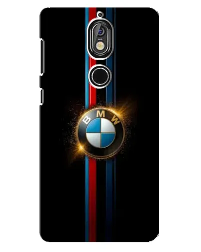 Чохол для Nokia 7 з картинкою «BMW M-Power неон»
