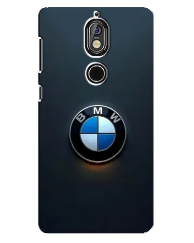 Чохол для Nokia 7 з картинкою «Логотип BMW — мінімалізм»