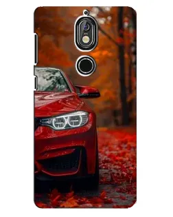 Чохол для Nokia 7 з картинкою «Осіння BMW M4»