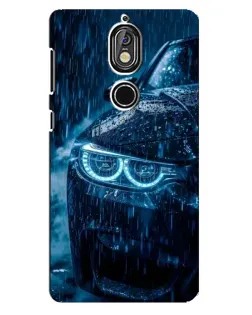 Чехол для Nokia 7 с картинкой «BMW под дождем»