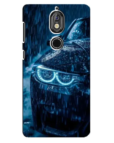 Чехол для Nokia 7 с картинкой «BMW под дождем» Чехол для Nokia 7 с картинкой «BMW под дождем»