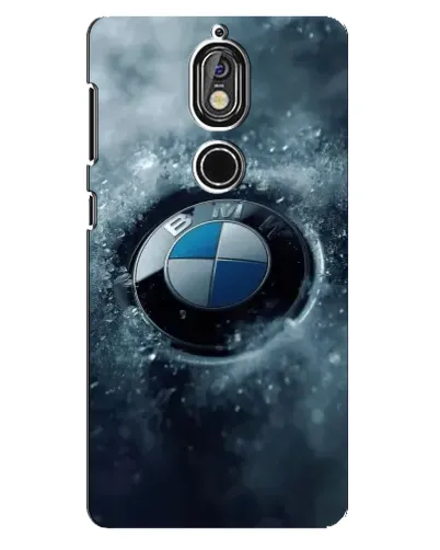Чехол для Nokia 7 с картинкой «Логотип BMW — лед» Чехол для Nokia 7 с картинкой «Логотип BMW — лед»