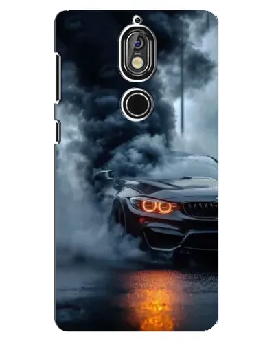 Чехол для Nokia 7 с картинкой «BMW M-Power — абстракция» Чехол для Nokia 7 с картинкой «BMW M-Power — абстракция»