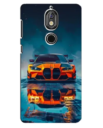 Чехол для Nokia 7 с картинкой «BMW — золотая эмблема» Чехол для Nokia 7 с картинкой «BMW — золотая эмблема»
