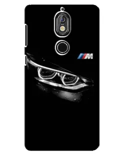 Чехол для Nokia 7 с картинкой «BMW — взгляд тигра»