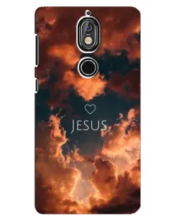 Чехол для Nokia 7 с картинкой «Сияние Имени Jesus»