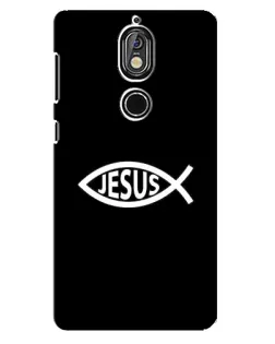Чехол для Nokia 7 с картинкой «Классический Jesus»