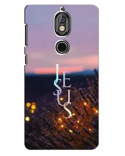 Чехол для Nokia 7 с картинкой «Свет Божий ночью»