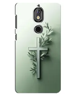 Чехол для Nokia 7 с картинкой «Оливковая ветвь»