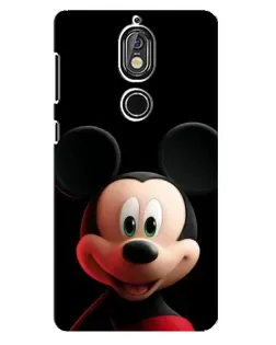 Чехол для Nokia 7 с картинкой «Улыбающийся Микки Маус»