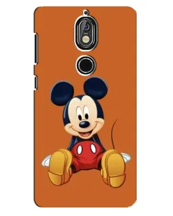 Чехол для Nokia 7 с картинкой «Микки отдыхает»