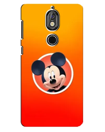 Чехол для Nokia 7 с картинкой «Mickey в круге»