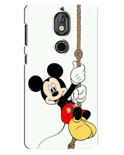 Чехол для Nokia 7 с картинкой «Mickey на канате» Чехол для Nokia 7 с картинкой «Mickey на канате»