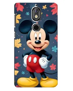 Чехол для Nokia 7 с картинкой «Осенний Mickey Mouse»