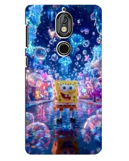 Чохол для Nokia 7 з картинкою «Неоновий океан»
