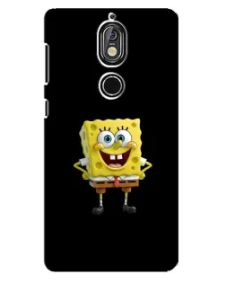 Чохол для Nokia 7 з картинкою «Класичний Губка Боб»
