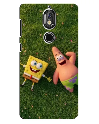 Чехол для Nokia 7 с картинкой «Друзья на лужайке» Чехол для Nokia 7 с картинкой «Друзья на лужайке»