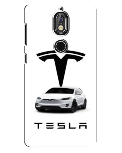 Чехол для Nokia 7 с картинкой «Tesla White Style»