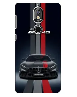 Чохол для Nokia 7 з картинкою «Mercedes — білий карбон» Чохол для Nokia 7 з картинкою «Mercedes — білий карбон»