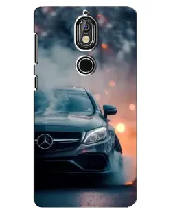 Чохол для Nokia 7 з картинкою «Mercedes — нічне місто» Чохол для Nokia 7 з картинкою «Mercedes — нічне місто»