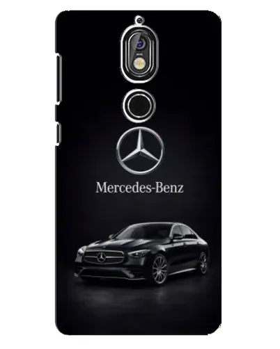 Чохол для Nokia 7 з картинкою «Mercedes — решітка радіатора»