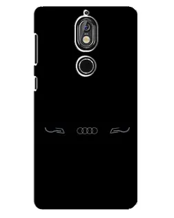 Чохол для Nokia 7 з картинкою «Audi — світловий підпис» Чохол для Nokia 7 з картинкою «Audi — світловий підпис»