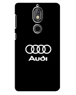 Чохол для Nokia 7 з картинкою «Класичне лого Audi» Чохол для Nokia 7 з картинкою «Класичне лого Audi»
