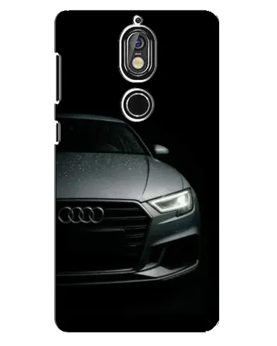 Чохол для Nokia 7 з картинкою «Audi — деталізація кузова»