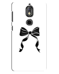 Чехол для Nokia 7 с картинкой «Классический бант»