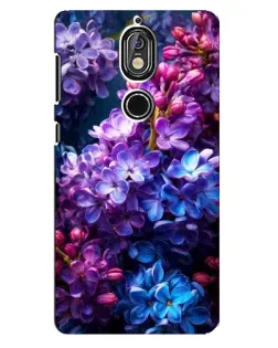 Чехол для Nokia 7 с картинкой «Сиреневый цвет»