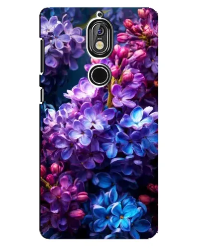 Чехол для Nokia 7 с картинкой «Сиреневый цвет»